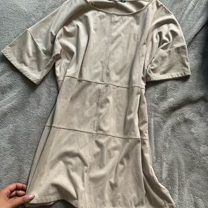 MINI SUEDE ZARA DRESS